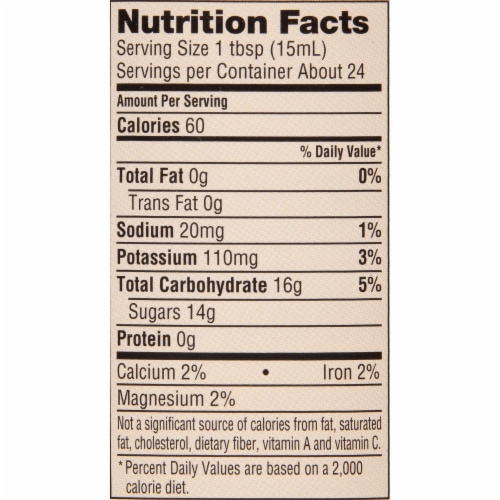 Grandma's Original Molasses, Gluten-Free, Non-GMO Perspective: top