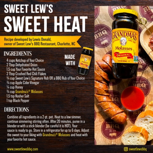 Grandma's Original Molasses, Gluten-Free, Non-GMO Perspective: top