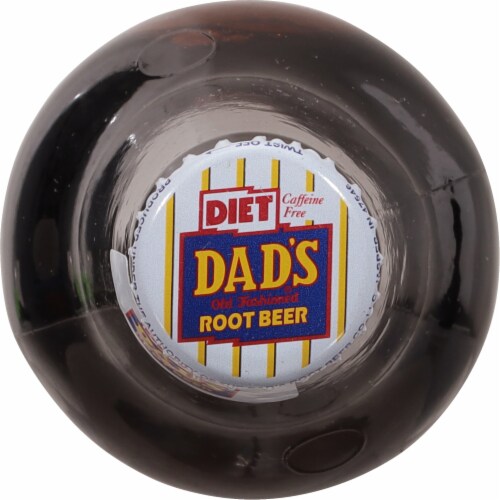 Dad's Diet Root Beer Soft Drink Perspective: top
