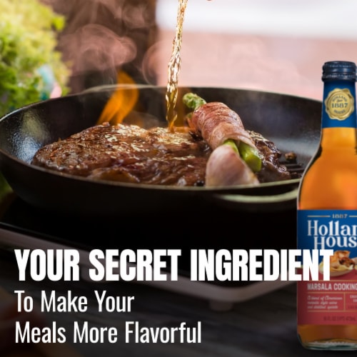 Holland House® Marsala Cooking Wine Perspective: top
