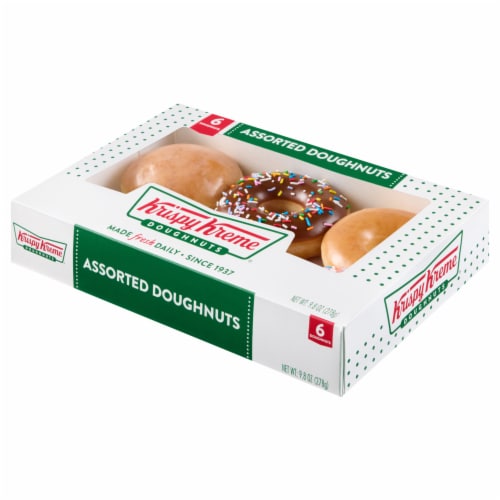 Krispy Kreme® Classic Assorted Doughnuts Perspective: top