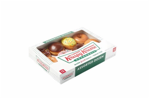 Krispy Kreme® Assorted Dozen Doughnuts Perspective: top