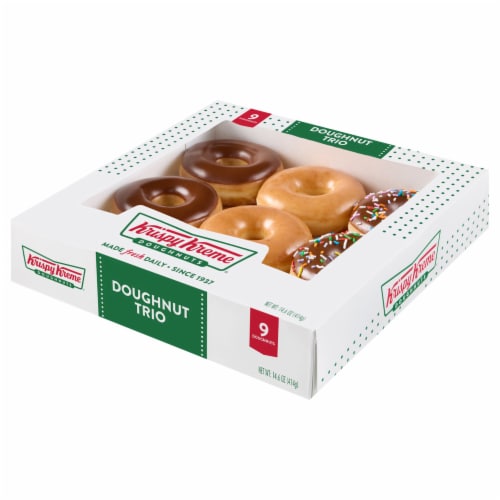 Krispy Kreme® Doughnut Trio Perspective: top