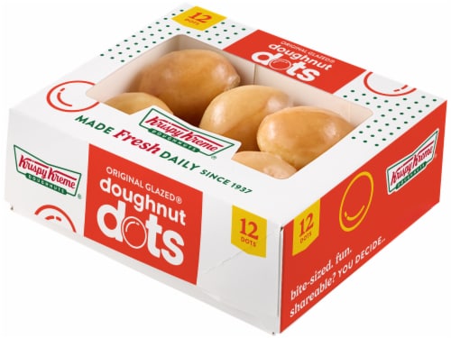 Krispy Kreme® Original Glazed® Doughnut Dots Perspective: top