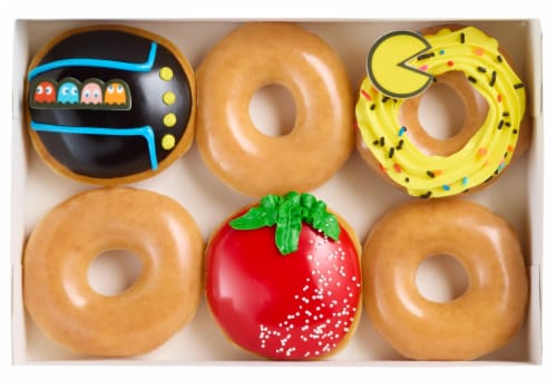PAC-MAN™ Assorted Doughnuts Collection Perspective: top
