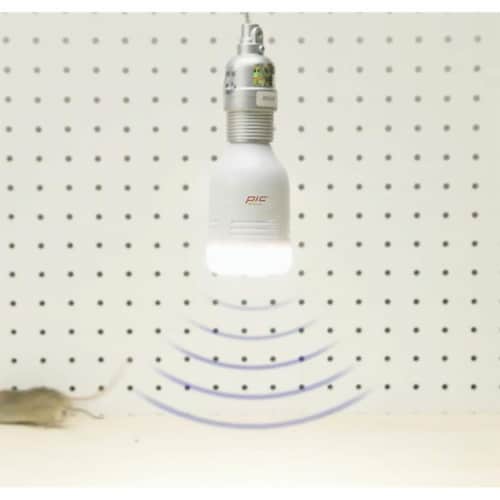 PIC Rodent Repeller LED Bulb (PCOLEDRR)(LED-RR) Perspective: top