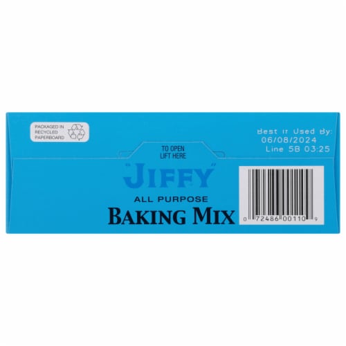 Jiffy® All Purpose Baking Mix Perspective: top