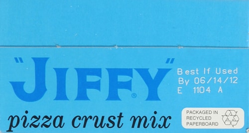 Jiffy Pizza Crust Mix Perspective: top
