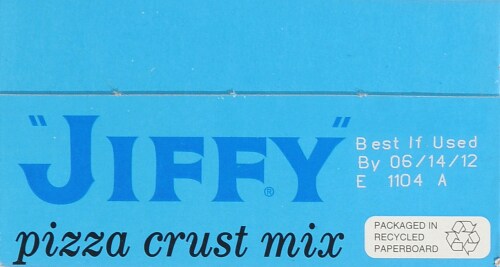Jiffy® Pizza Crust Mix Perspective: top