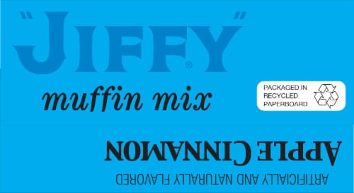 Jiffy® Apple Cinnamon Muffin Mix Perspective: top