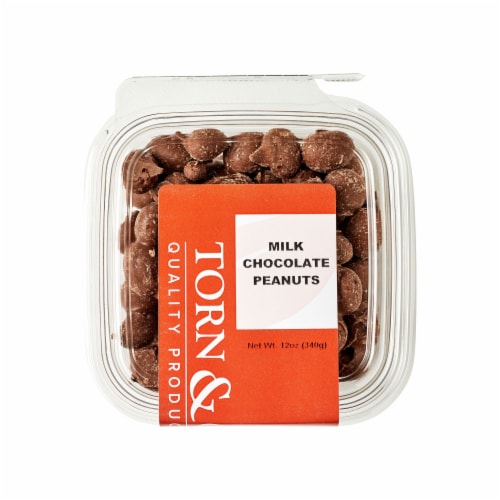 Torn & Glasser Milk Chocolate Peanuts Perspective: top