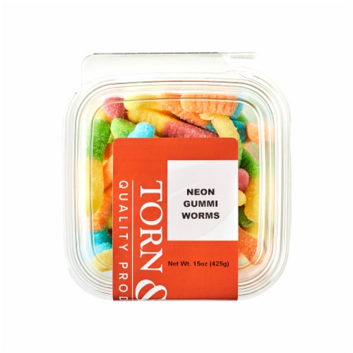 Torn & Glasser Neon Gummi Worms Perspective: top