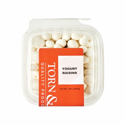Torn & Glasser Yogurt Raisins Perspective: top