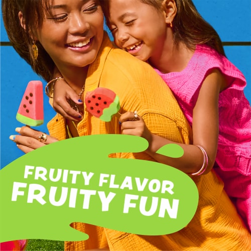 Frollies Strawberry Fruity Ice Pops, 6 Count Perspective: top