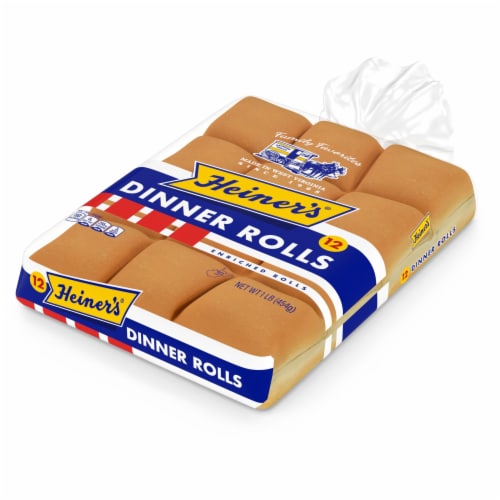 Heiner's White Dinner Rolls Perspective: top