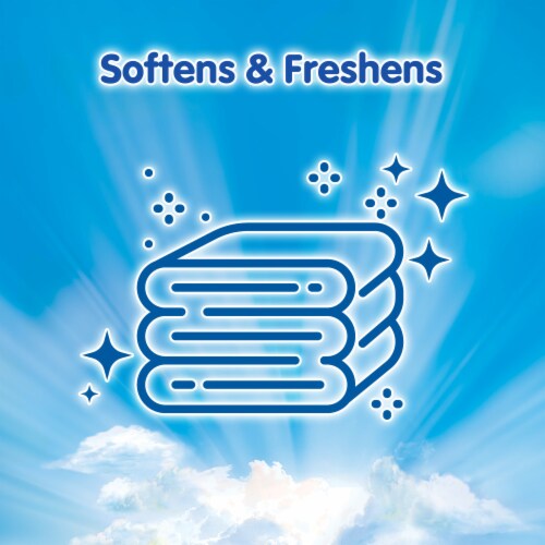 Snuggle Blue Sparkle Fabric Softener Perspective: top