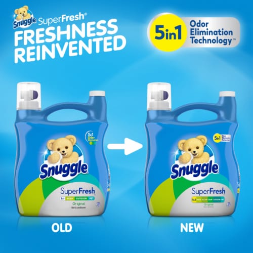 Snuggle® Plus SuperFresh™ Original Fabric Conditioner Perspective: top