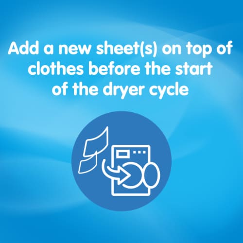Snuggle Superfresh Original Dryer Sheets Perspective: top