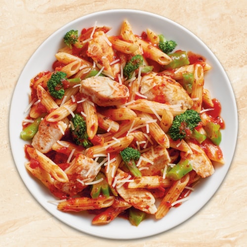 Healthy Choice Cafe Steamers Grilled Chicken Marinara With Parmesan Frozen Meal Perspective: top