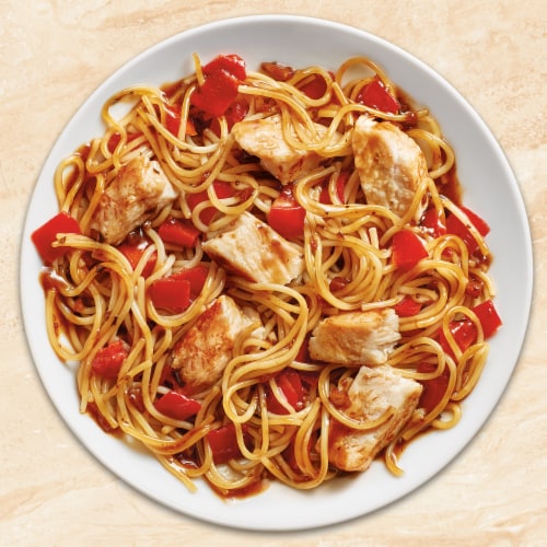 Healthy Choice Cafe Steamers Chicken Margherita With Balsamic Frozen Meal Perspective: top