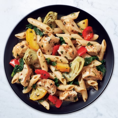 Healthy Choice Simply Steamers Grilled Basil Chicken Frozen Meal Perspective: top
