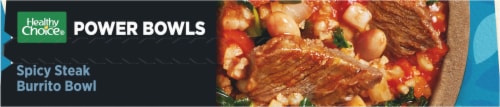 Healthy Choice® Power Bowls Spicy Steak Burrito Bowl Meal Perspective: top