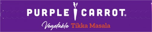 Purple Carrot® Vegetable Tikka Masala Plant Based Meal Perspective: top