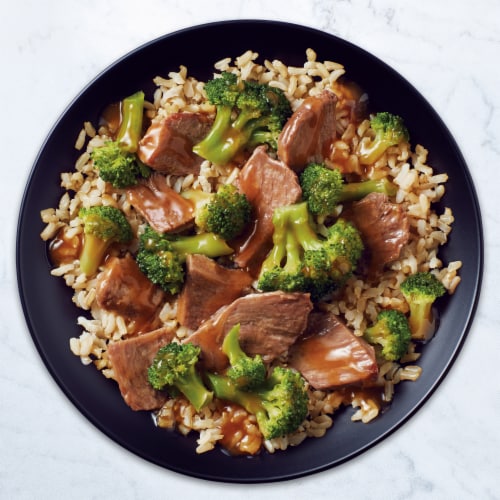 Healthy Choice® Simply Steamers Beef & Broccoli Meal Frozen Meal Perspective: top