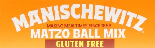 Manischewitz® Gluten Free Matzo Ball Mix Packets Perspective: top