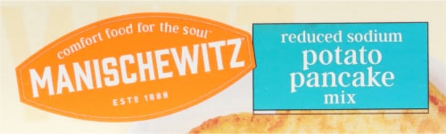 Manischewitz Potato Pancake Mix Reduced Sodium Perspective: top
