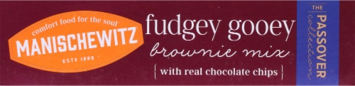 Manischewitz® Fudgey Gooey Brownie Mix Perspective: top