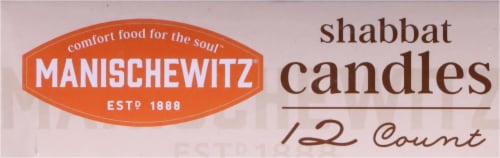 Manischewitz® Shabbat Candles Perspective: top