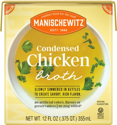 Manischewitz® Chicken Condensed Broth Perspective: top