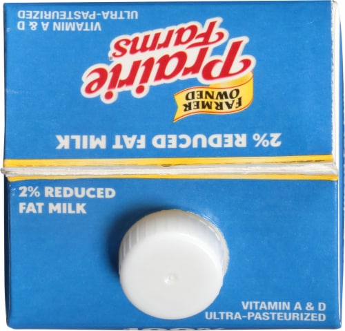 Prairie Farms® Lactose Free 2% Reduced Fat Milk Perspective: top