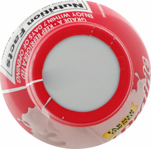 Prairie Farms® 1% Strawberry Milk Perspective: top