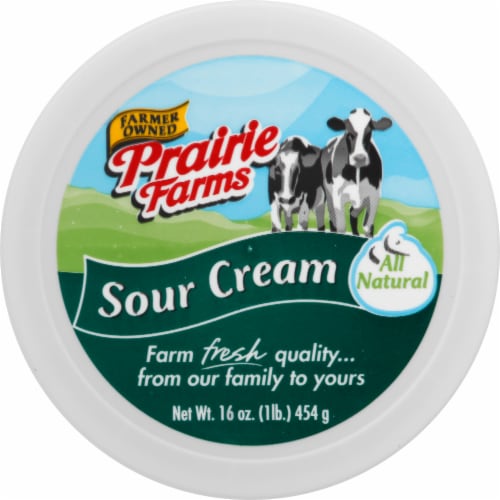 Prairie Farms Sour Cream Perspective: top