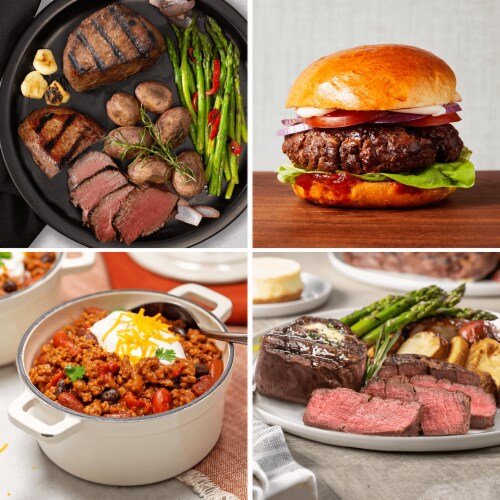 Perdue Niman Ranch Angus Steak and Beef Bundle Perspective: top