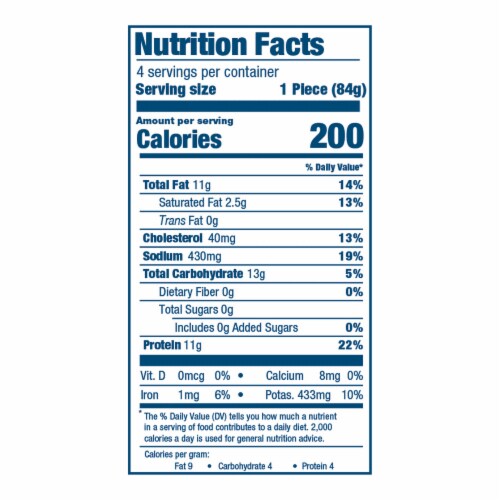 Perdue Refrigerated Fully Cooked Breaded Chicken Breast Cutlets Perspective: top