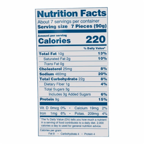 Perdue Chicken Plus Frozen Fully Cooked Panko Breaded Chicken Tots Perspective: top