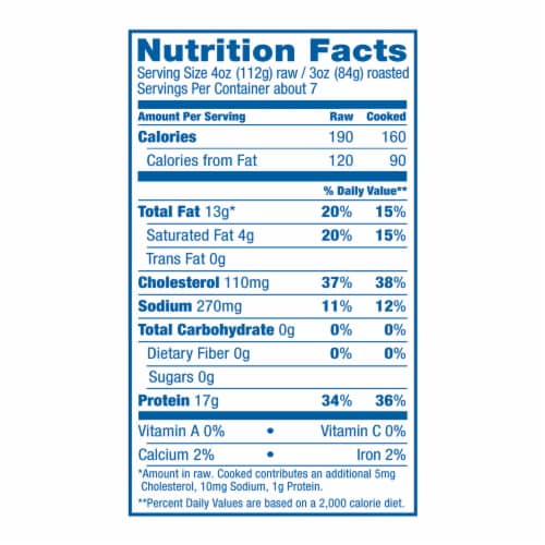 PERDUE® Individually Frozen Chicken Wings Perspective: top