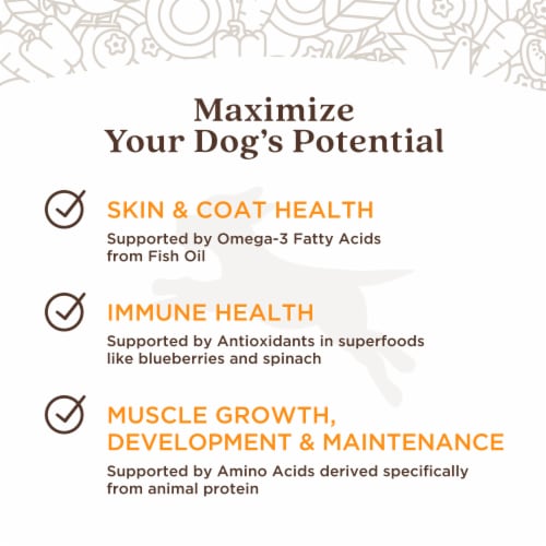 Full Moon® Freshly Crafted Free Range Chicken Dog Food Perspective: top