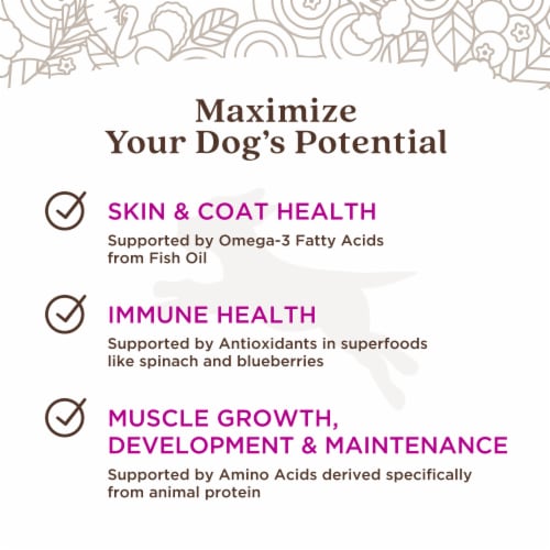 Full Moon® Freshly Crafted Homestead Turkey Recipe Dog Food Perspective: top