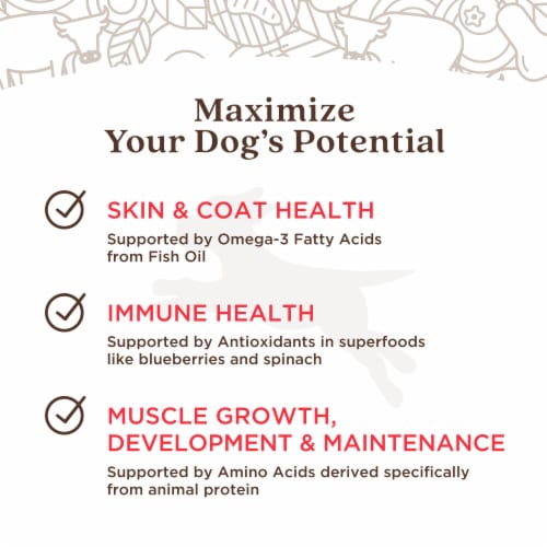 Full Moon® Freshly Crafted Ranch Raised Beef Recipe Dog Food Perspective: top