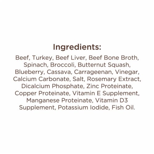 Full Moon® Freshly Crafted Ranch Raised Beef Recipe Dog Food Perspective: top