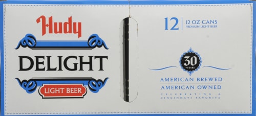 Hudy Delight Light Beer Perspective: top