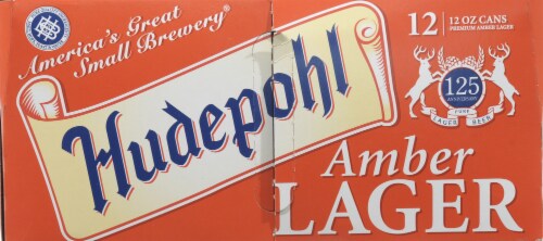 Hudepohl Amber Lager Perspective: top