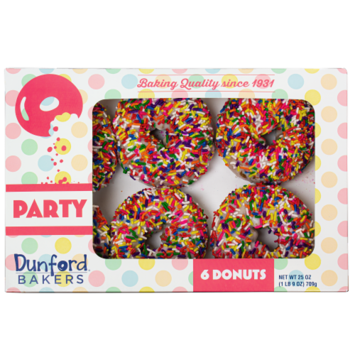 Dunford® Party Donuts Perspective: top