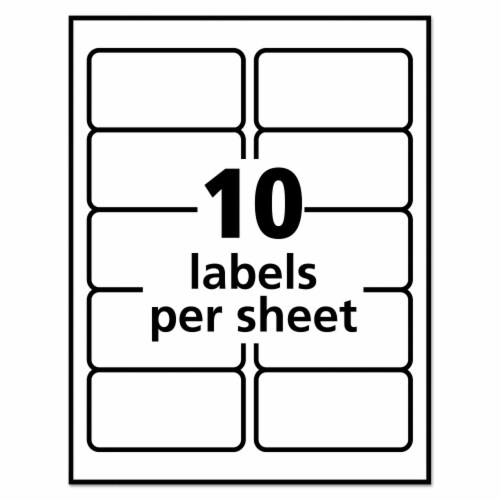 Avery Label Wethrprf 500 Pk Wh 5523 1 Harris Teeter