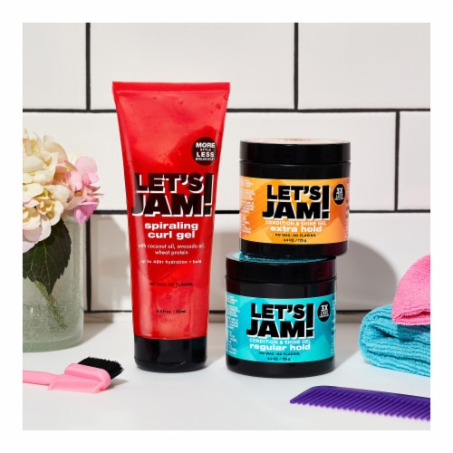 Let's Jam Shining and Conditioning Hair Gel Extra Hold Perspective: top
