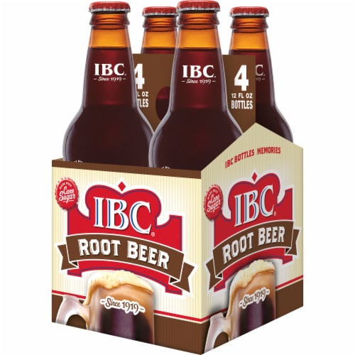IBC Real Sugar Root Beer Perspective: top